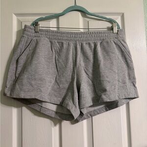 Heather Gray Women's Athletic Shorts